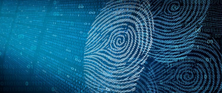 Personal online security and password encryption data transfer as an internet secure technology for private information in the dark web transfer in a 3D illustration style.